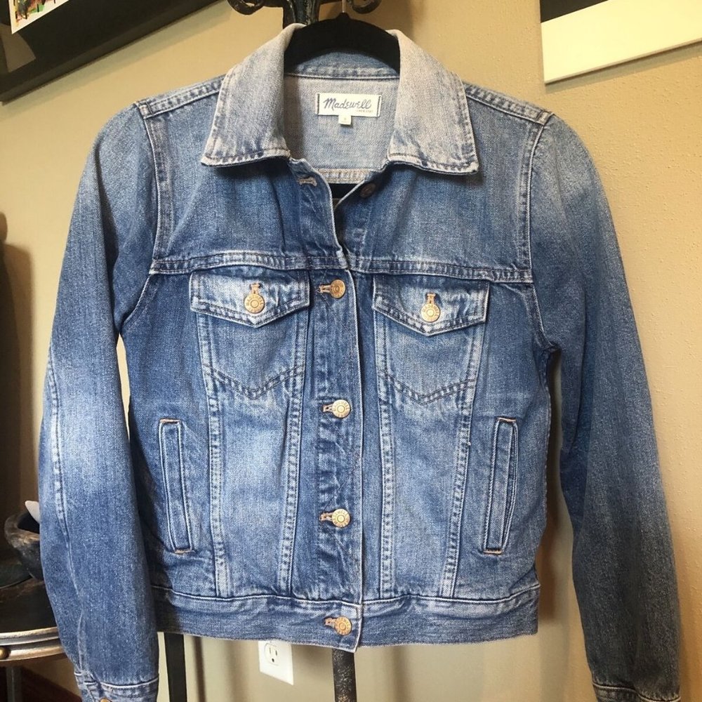 Madewell Classic Denim Blue Jean Jacket Women’s Small S